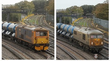 Ramsgate Gbrf RHTT duties with class 73s+69s 13/10/2025-21/10/2025.
