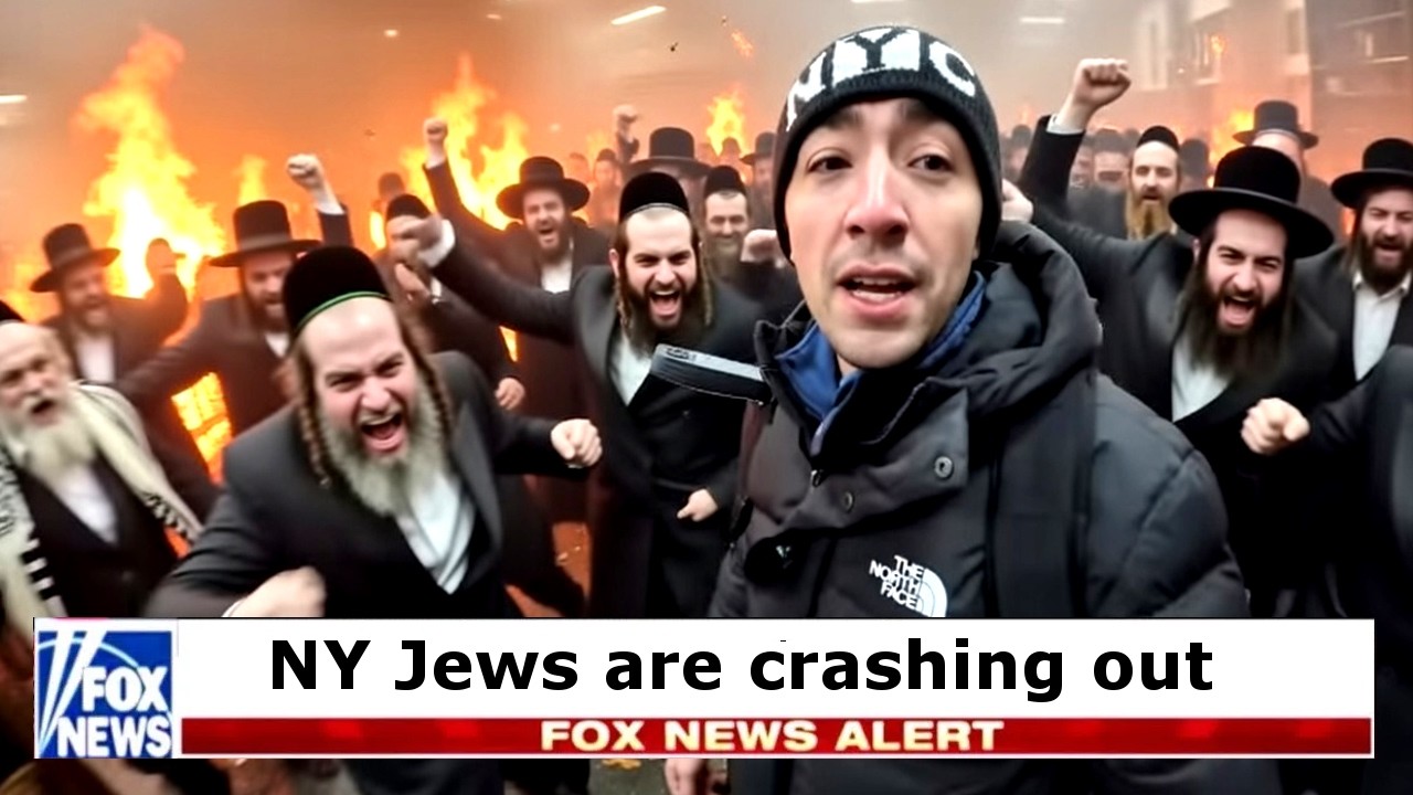 🚨 WTF are the JEWS DOING IN NY?? 😭😭