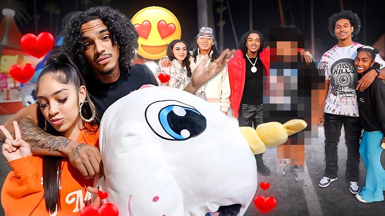 Я пошла на своё первое свидание с тремя девушками в LA FAIR!!🥰😅**Всё прошло ПРАВИЛЬНО!!** При уча...