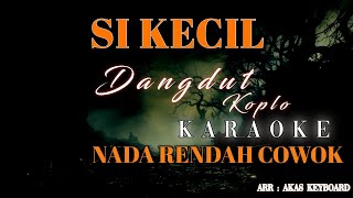 SI KECIL || NADA RENDAH COWOK | KARAOKE DANGDUT KOPLO ( LAYLA KARAOKE ) 