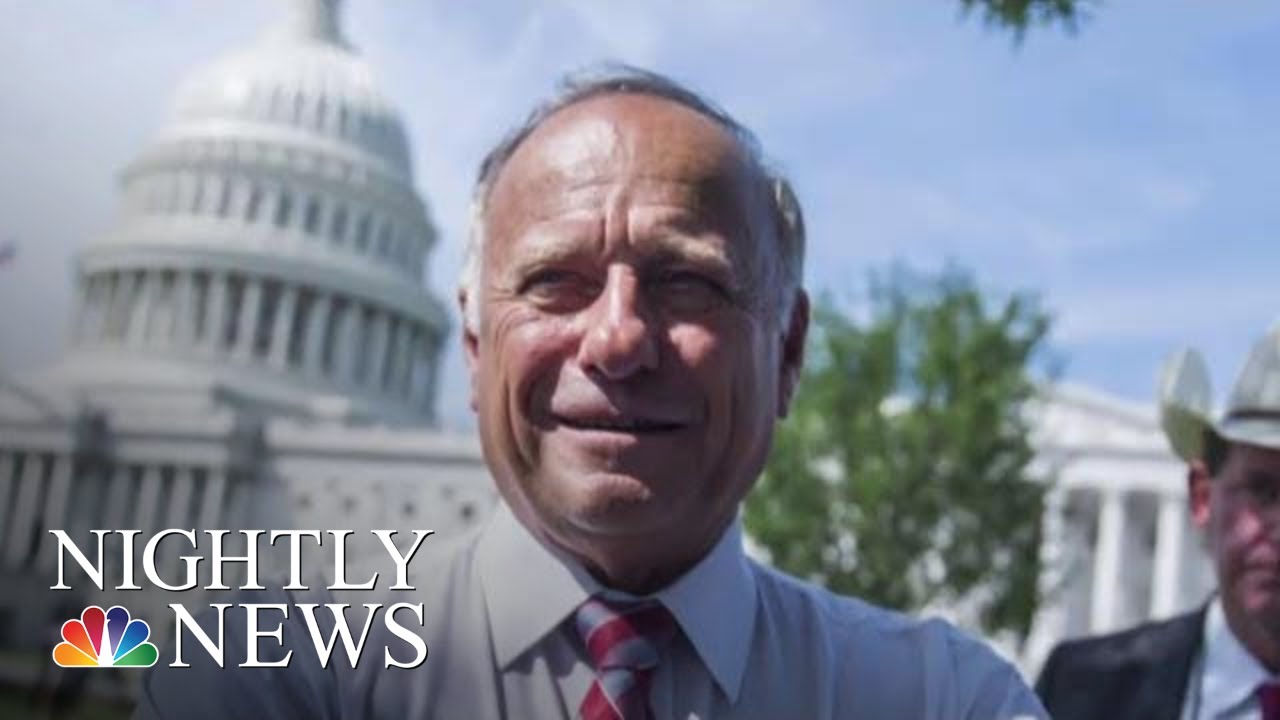 Iowa Congressman Condemned By GOP Campaign Head For White Nationalist Comments | NBC Nightly News