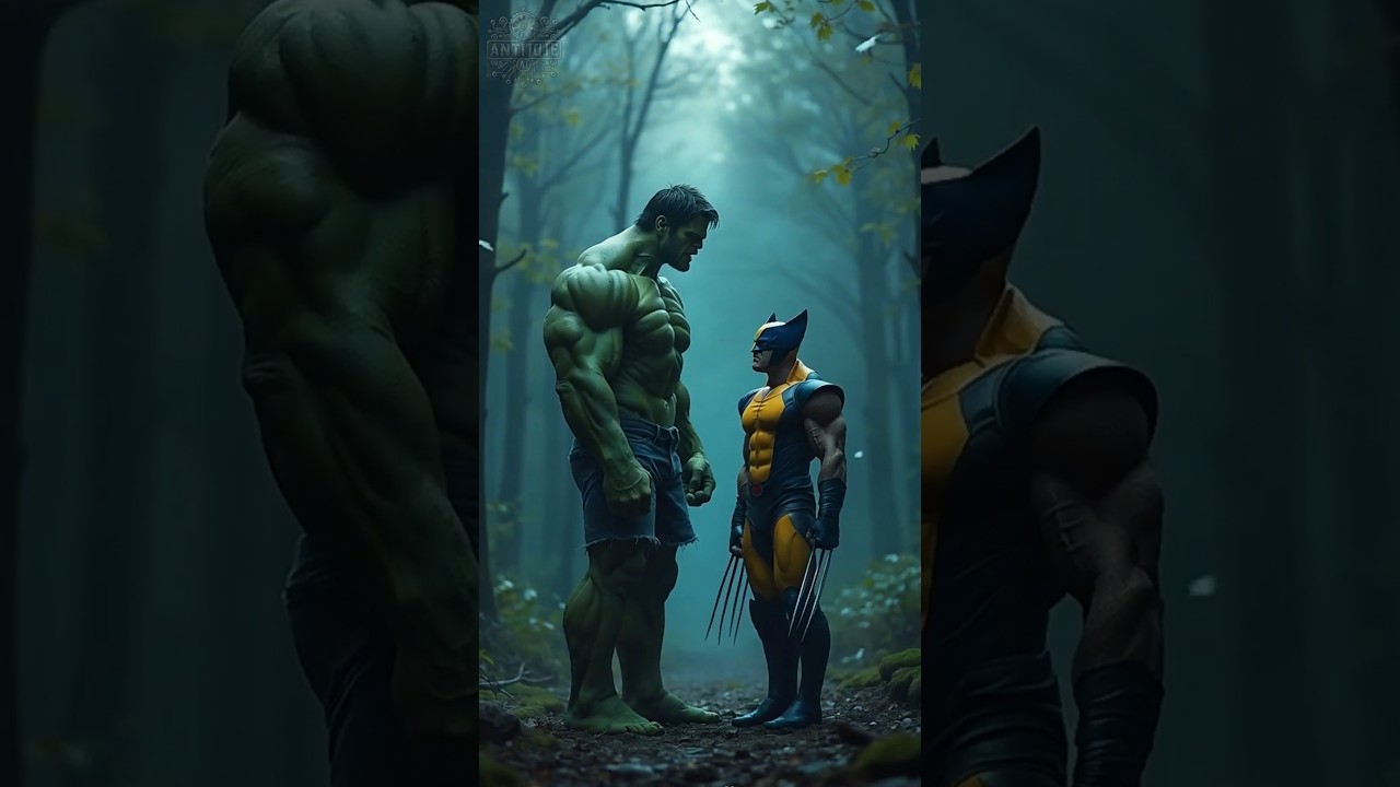 Hulk + Wolverine Fusion | Hybrid Hero Showdown 