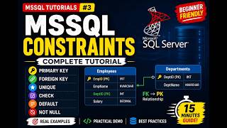 Famous Master SQL Server Tutorial 5 : Constraints : Not Null, Unique, Check & Default Profile