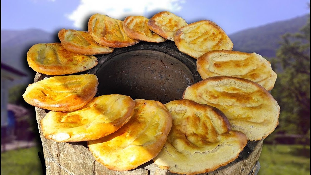 ВЫПЕКАЕМ Азербайджанский ХЛЕБ в ТАНДЫРЕ на НЕДЕЛЮ ! ||  Ləzzətli Tendir coreyi !