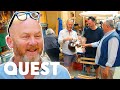 “Best Market I’ve Ever Been To” Drew Visits The Largest Antiques Market In Italy | Salvage Hunters