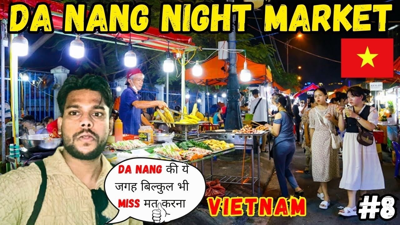 Da nang night market Vietnam 🇻🇳| Da nang Street food 