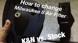 Replacing Air Filter on Harley-Davidson Milwaukee 8 | K&N HD-1717 Upgrade | Budget Stage 1 Upgrade