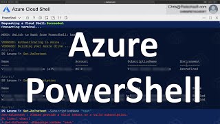Basic PowerShell Concepts needed for writing Azure PowerShell Scripts Telugu Wealth