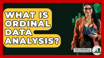 What Is Ordinal Data Analysis? - The Friendly Statistician