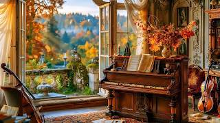 Golden Autumn Music Room — Soft Piano Music for Reading, Writing & Quiet Evenings screenshot 5