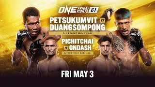 ONE Friday Fights 61: Petsukumvit vs. Duangsompong image