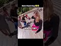 She slipped while vlogging #memes #shorts