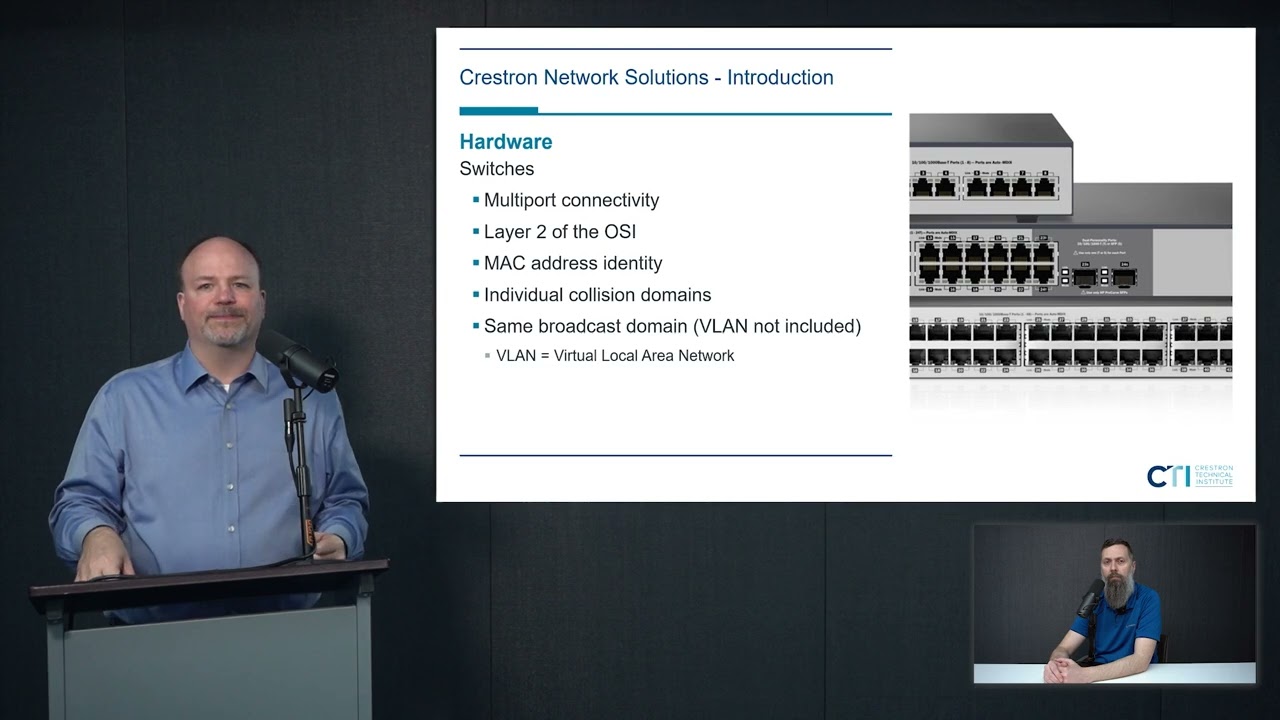 CTI | AV over IP, DM NVX/NAX/NUX: Virtual Local Area Network (VLAN)