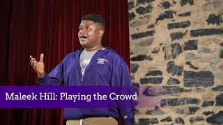 Living in a JMU Residential Learning Community: Maleek Hill