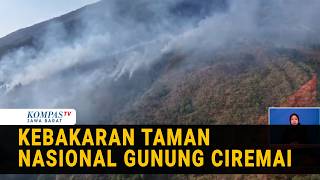Not Standing Idly By, KDM Joins Efforts to Extinguish Mount Ciremai Wildfire
