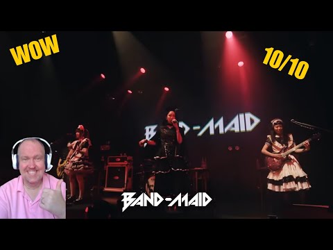 First Reaction BAND-MAID / Thrill (スリル) (Official Live Video)