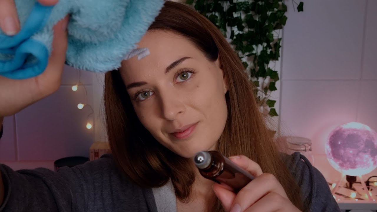 ASMR | Insanely Relaxing Face Cleaning | Putting You To Sleep (Soft ...