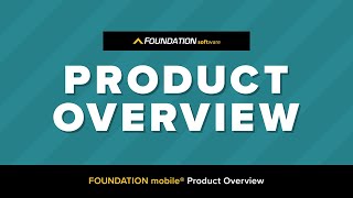 FOUNDATION mobile® Product Overview screenshot 4