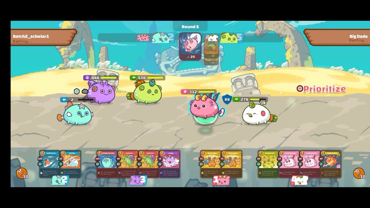 RAP Termi Axie, Mid/backlane/front | Arena mode SEASON20 .