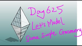 Revit Exercise (Day 625) Let's model some simple geometry