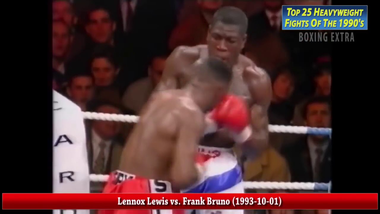 TOP 25 HEAVYWEIGHT FIGHTS OF THE 1990's YouTube