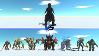 Godzilla In Hell vs Kaiju Monsters - Animal Revolt Battle Simulator screenshot 1