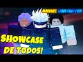 TESTEI TODOS os PERSONAGENS DE JUJUTSU KAIZEN nesse NOVO BATTLEGROUNDS de ANIMES!!