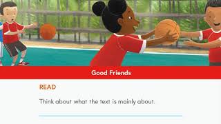 HMH ED Read Aloud | Good Friends - 1st grade