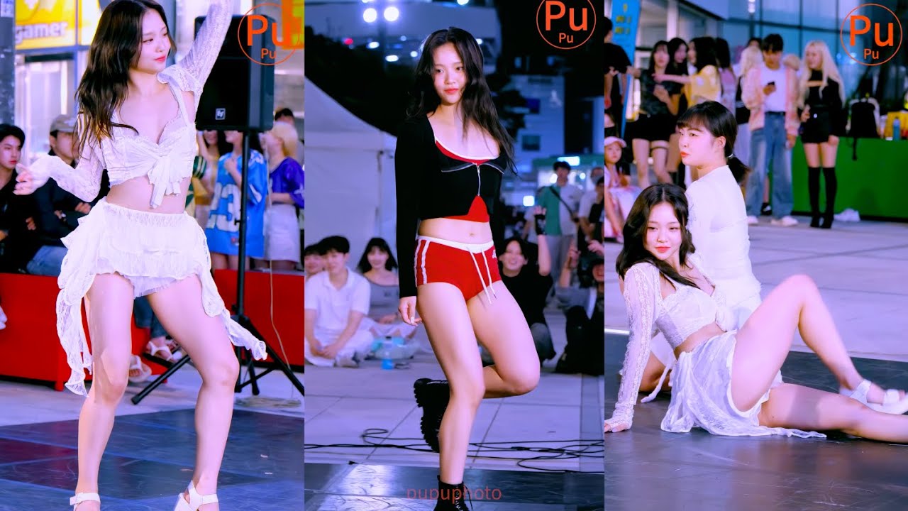 연세대 댄스동아리 츄러스 시은 [Killin' It Girl/Sparkling] @신촌 2025 고려대 라온제나X연세대 츄러스 연합버스킹 댄스팀 댄스부 직캠 Kpop fancam