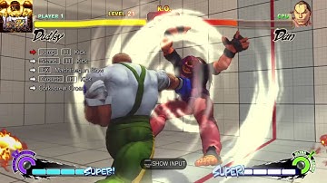 USF4 Dudley FADC combo into Ultra 2 full animation