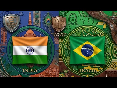 amon77 x glory777slot - India vs Brazil - Sorotan Pertandingan Lengkap & Gol | eFootball 2026