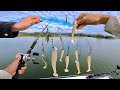 Pescando con 9 Señuelos al Mismo Tiempo! | Pesca con Sombrilla