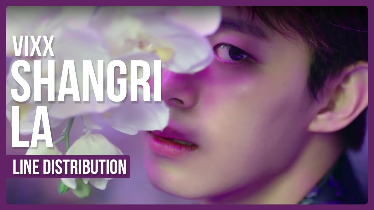 VIXX (빅스) - Shangri-La (도원경) Line Distribution (Color Coded)