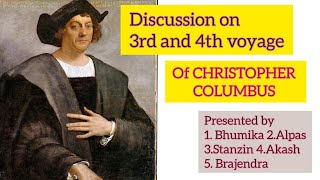 The Crux of Christopher Columbus's 3rd and 4th Voyage.
