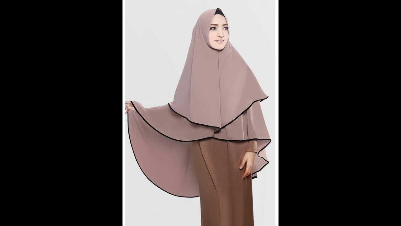 طريقة تفصيل خمار شيفون طبقتين للمبتدئين باسهل طريقه#خمار فرنسى