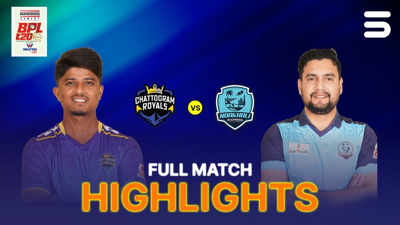 Full Highlights | Chattogram Royals vs Noakhali Express | Match 25 | BPL 2025-26 | M3Z1K
