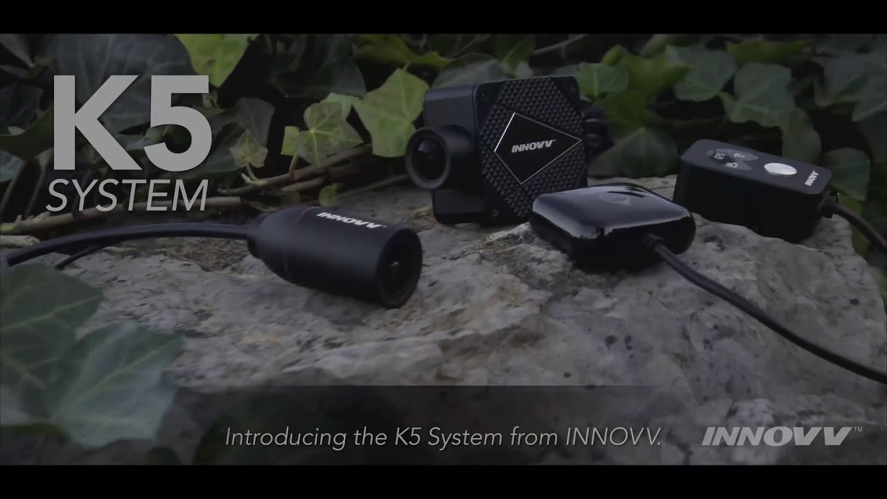 Innovv K5 4K Ultra HD Motorcycle Camera. Front & Rear Dash Cam NEW for 2021