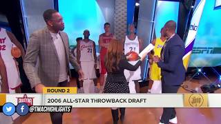 T-Mac & Pierce Pick Between Kobe, LeBron, Iverson & D-Wade For Their All-Star Teams | The Jump