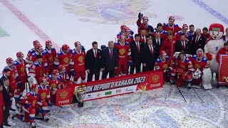 Россия-U25 5:2 Казахстан С Трибуны Ледового Дворца