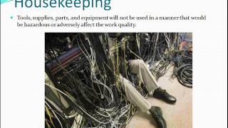 OSBT SP-002 Housekeeping