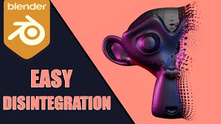 How to make a Disintegration Effect using Geometry Nodes in Blender Tutorial in Urdu/Hindi
