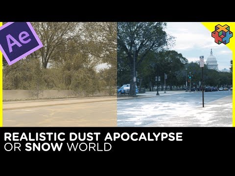 Create a Dusty Wasteland OR a Snowy Scene in After Effects
