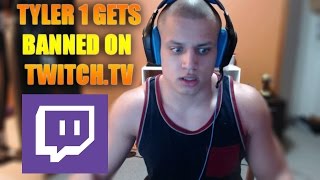 Tyler1 GETS BANNED ON TWITCH.TV