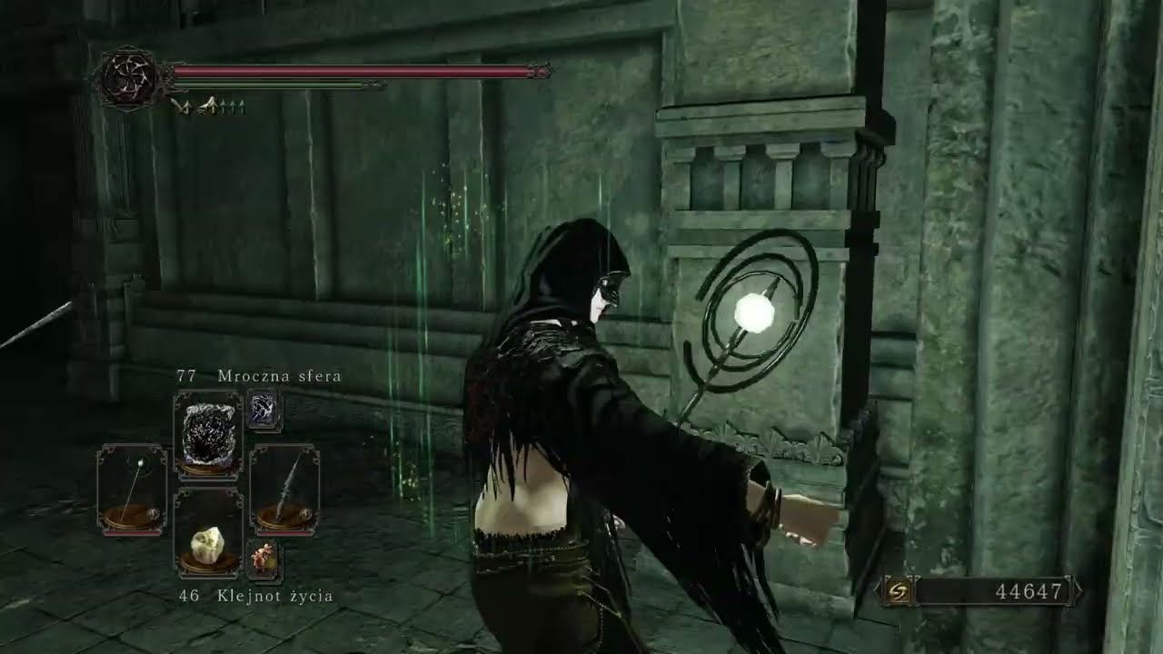 Dark Souls 2 Scholar eternal sanctum key location (pl klucz wiecznego sanktuarium) + where to use it