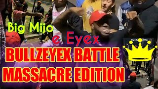 Tight eyex e Mijo vs Lil C (Bullzeyex Massacre Street) Full Battle (Krump dance)