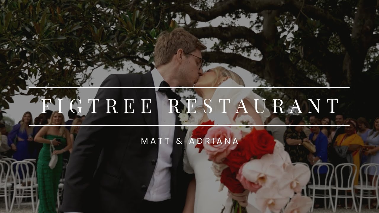 Adriana & Matt Wedding Film | Figtree Restaurant, Byron Bay | Wallflower Weddings