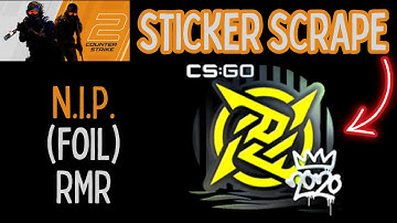 Counter Strike 2 - CS2 - Sticker Scrape Ninjas in Pyjamas (Foil) | 2020 RMR