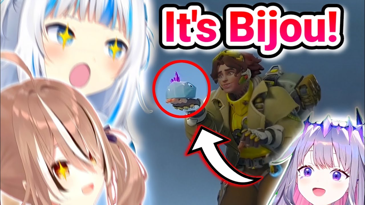 𝗠𝘂𝗺𝗲𝗶 𝗮𝗻𝗱 𝗚𝘂𝗿𝗮 𝗳𝗼𝘂𝗻𝗱 𝗮 𝗥𝗮𝗻𝗱𝗼𝗺 𝗣𝗲𝗯𝗯𝗹𝗲 𝗶𝗻 𝗢𝘃𝗲𝗿𝘄𝗮𝘁𝗰𝗵 |Hololive|