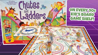Let's Play CHUTES AND LADDERS!!! Classic 90's Board Games!