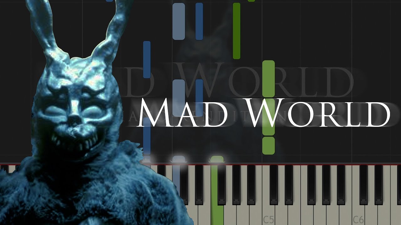 absorción gatito Profecía Mad World - Donnie Darko | Piano Tutorial - YouTube